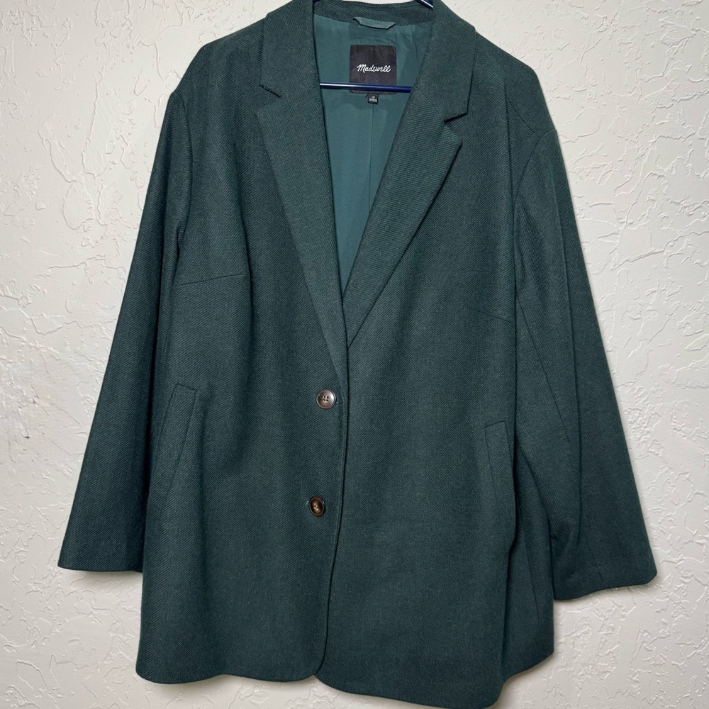 Madewell Brushed Oversized Dorset Blazer - Picture 3 of 10